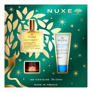 Coffret NUXE Les Iconiques – Édition Verte Noël